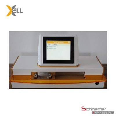 Zugprüfmaschine_Horizontal_Tensile_Machine Bild einer Zugprüfmaschine